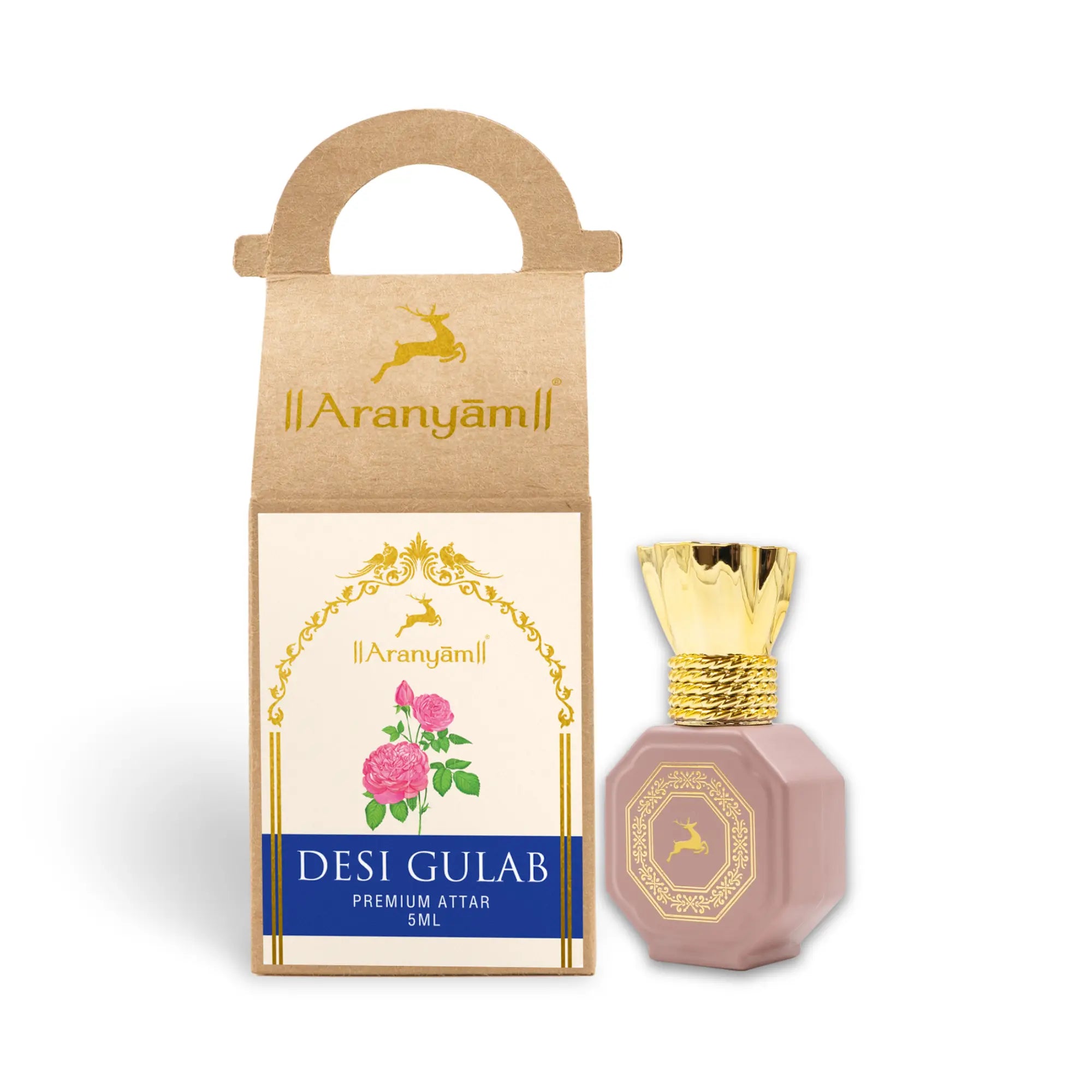 Desi Gulab Rose Attar Natural Premium Luxury Attars