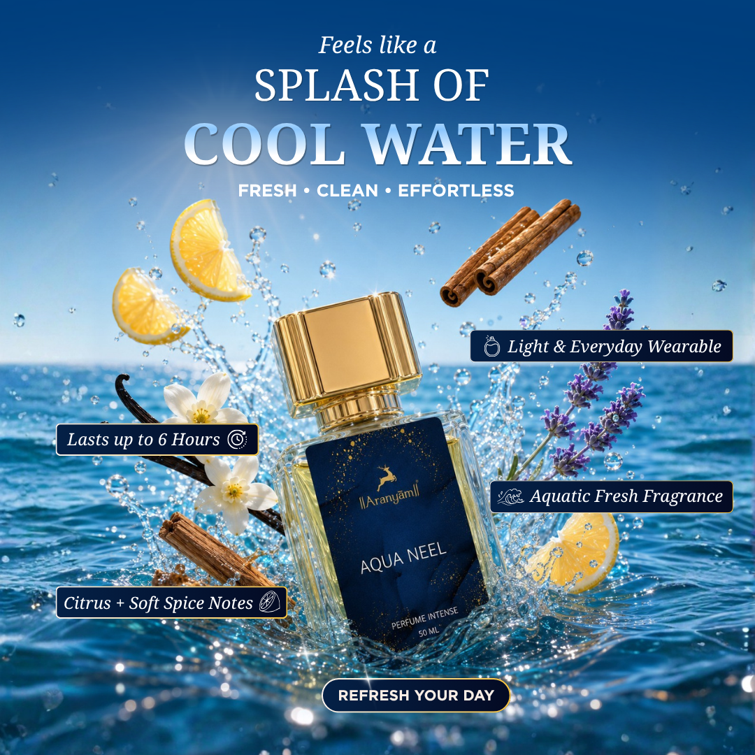 Aqua Neel Perfume Intense (50ml) Aranyam Perfumes