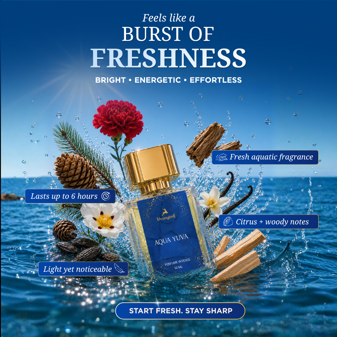 Aqua Yuva Perfume Intense (50 ml) Aranyam Perfumes