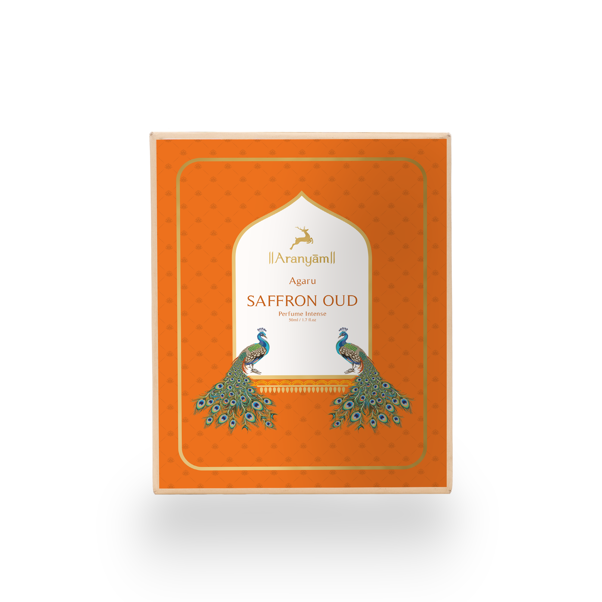 Saffron Oud Perfume Intense Aranyam Perfumes