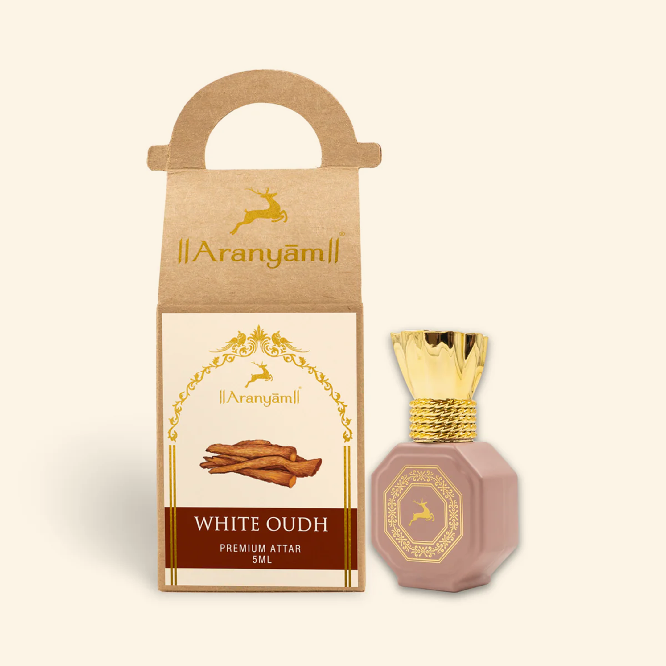 White Oudh with Sandalwood Attar Aranyam Perfumes