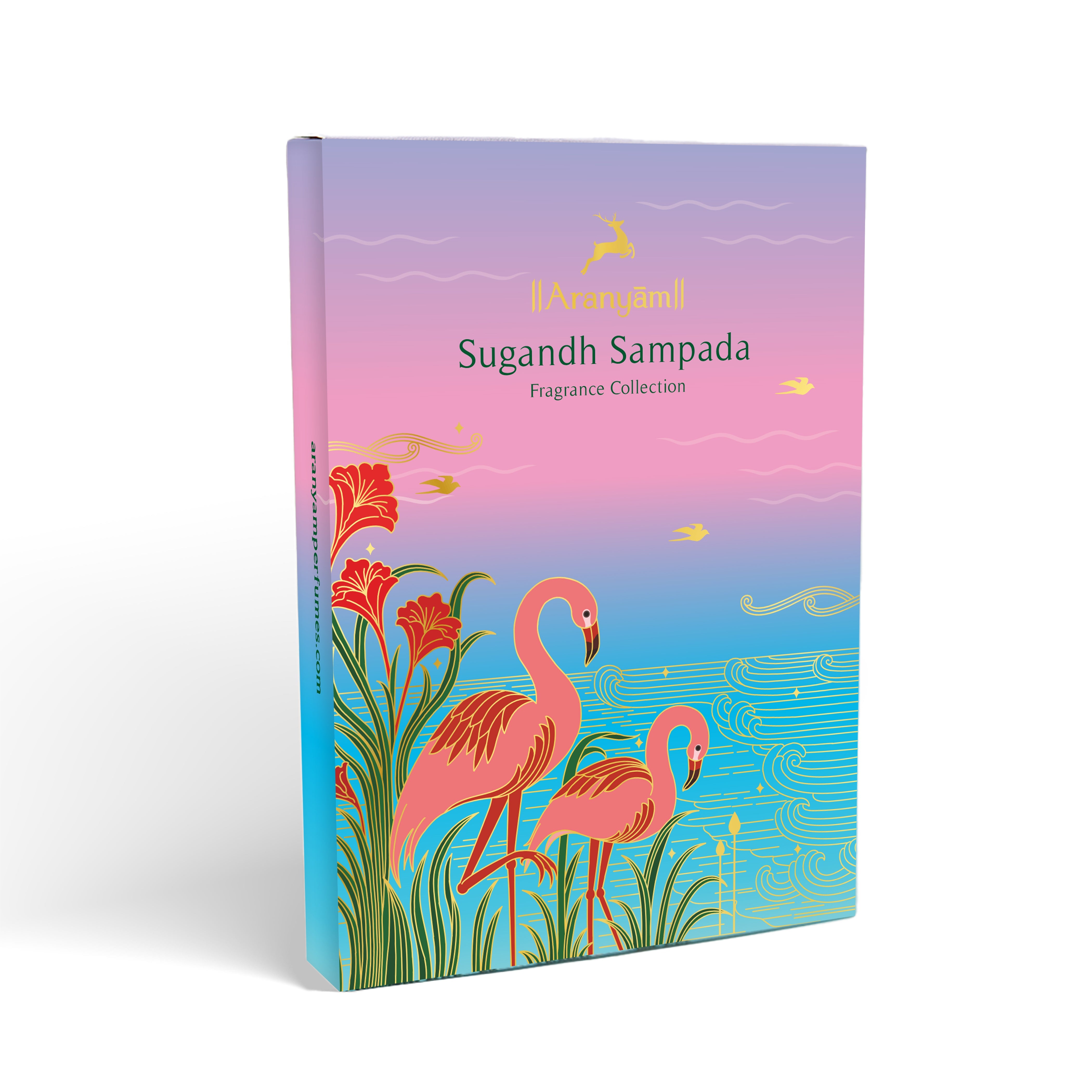 Sugandh Sampada Fragrance Collection (2 ml X 8 Perfumes) Aranyam Perfumes