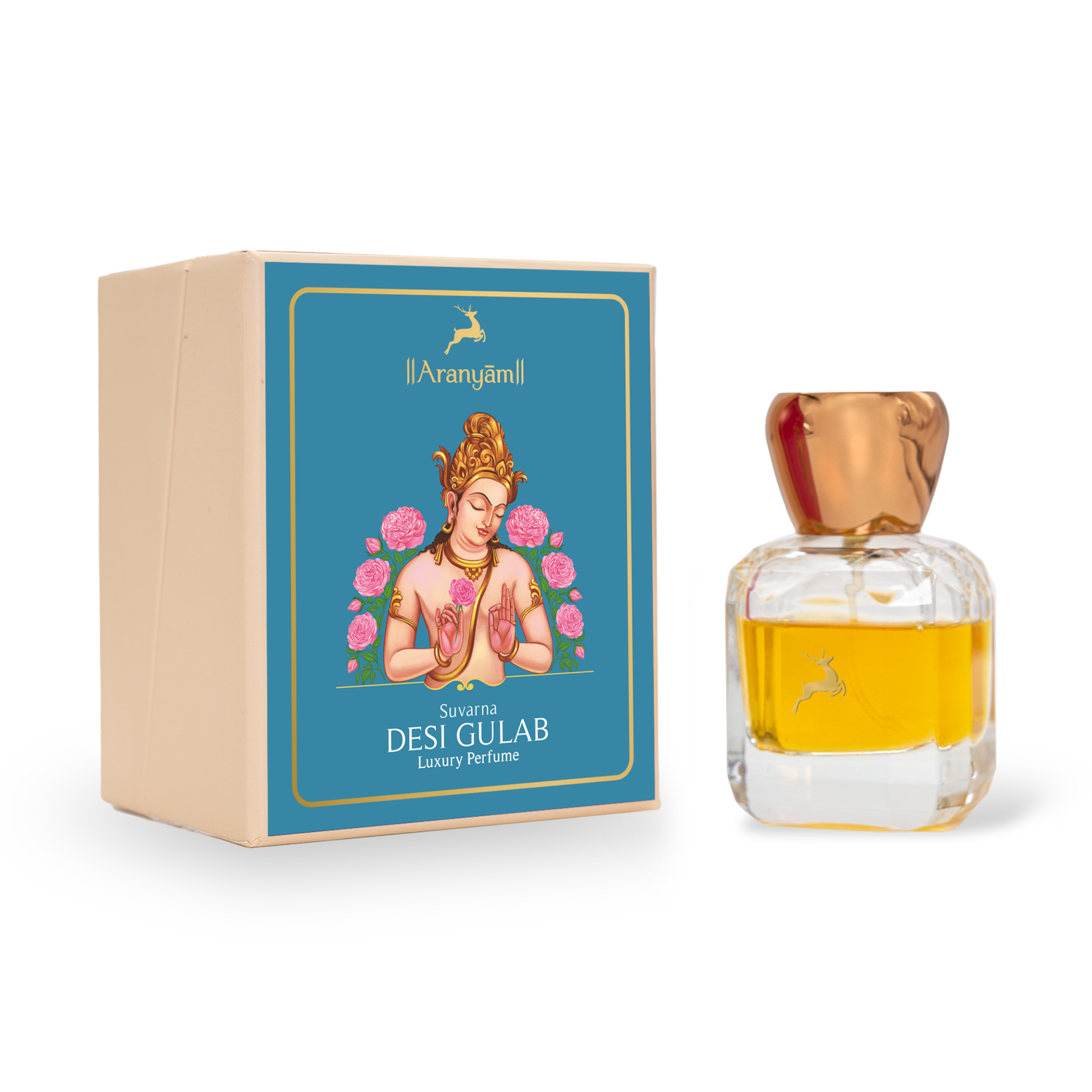 Suvarna Desi Gulab Perfume Aranyam Perfumes