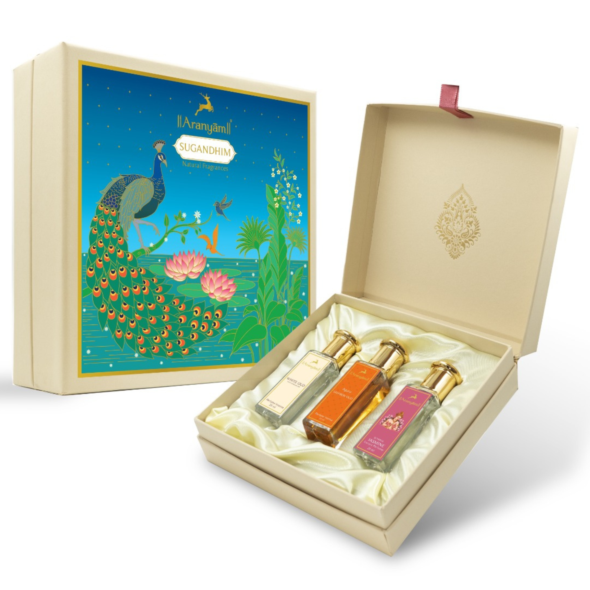 Sugandhim Gift Box (Set of 3) Aranyam Perfumes