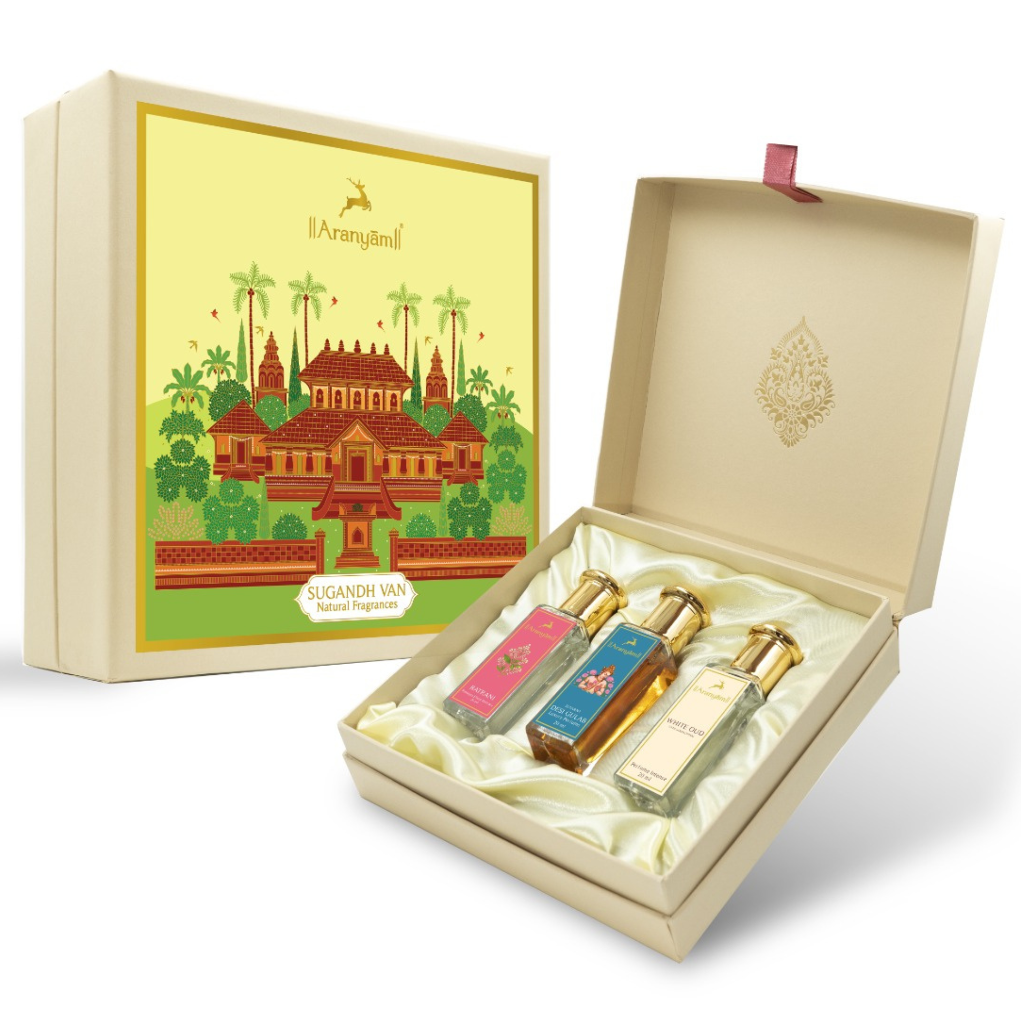 Sugandh Van Gift Box (Set of 3) Aranyam Perfumes
