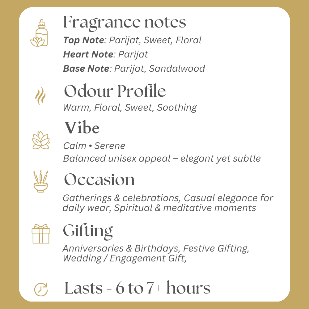 Parijat Perfume Aranyam Perfumes