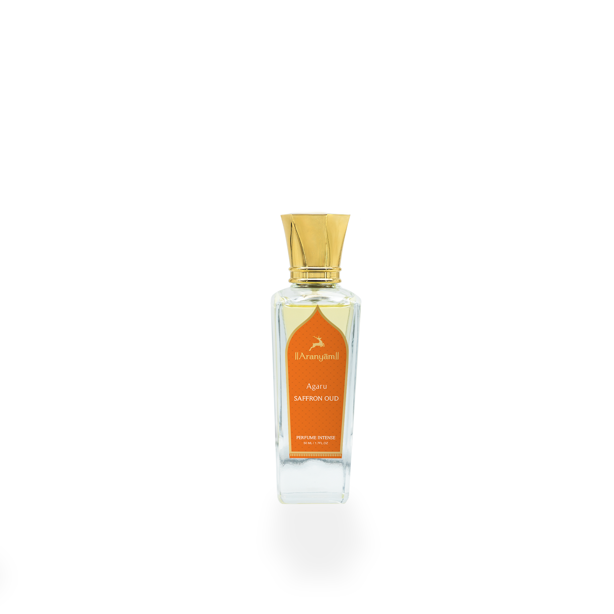 Saffron Oud Perfume Intense Aranyam Perfumes