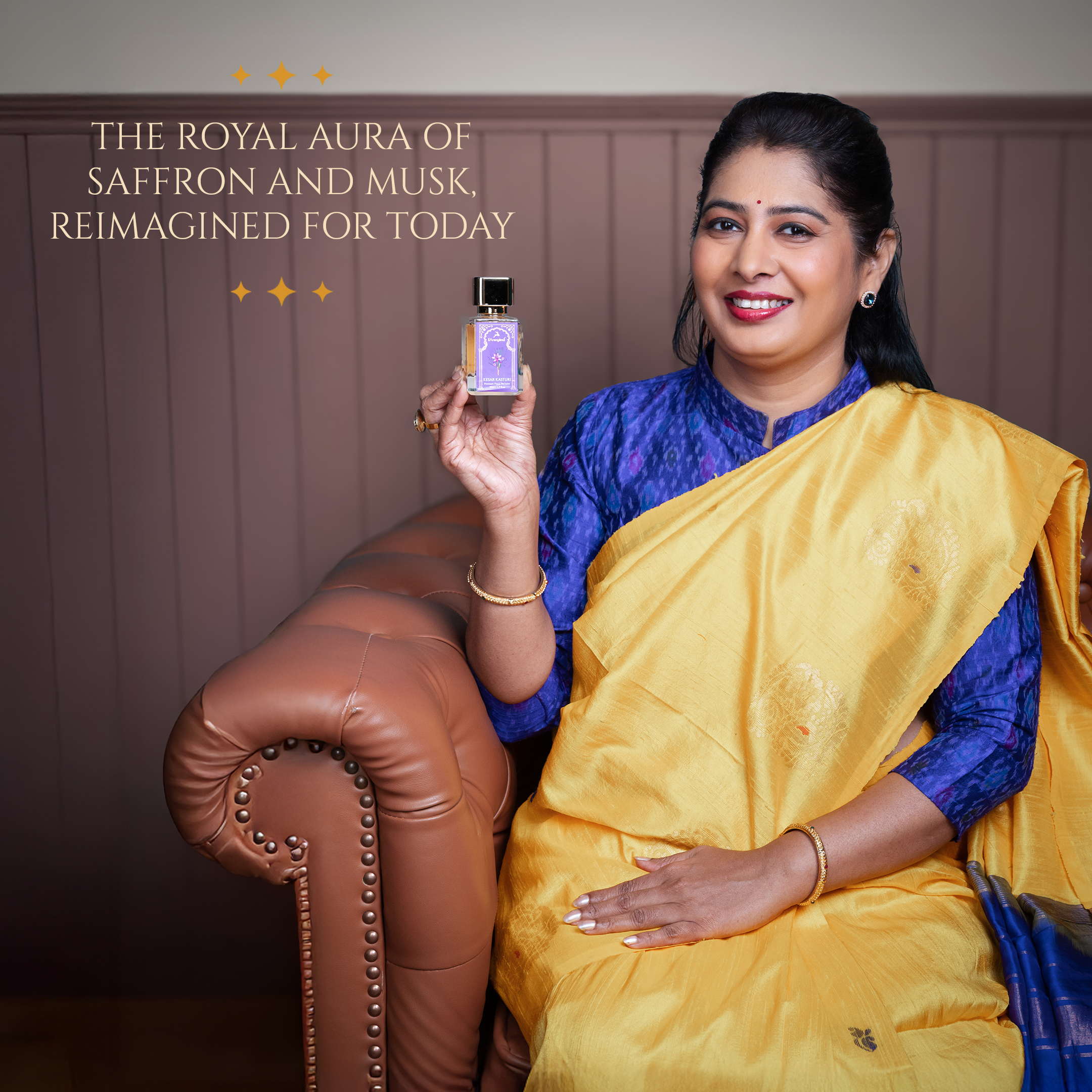 Kesar (Keshar) Kasturi Perfume (50ml) Aranyam Perfumes