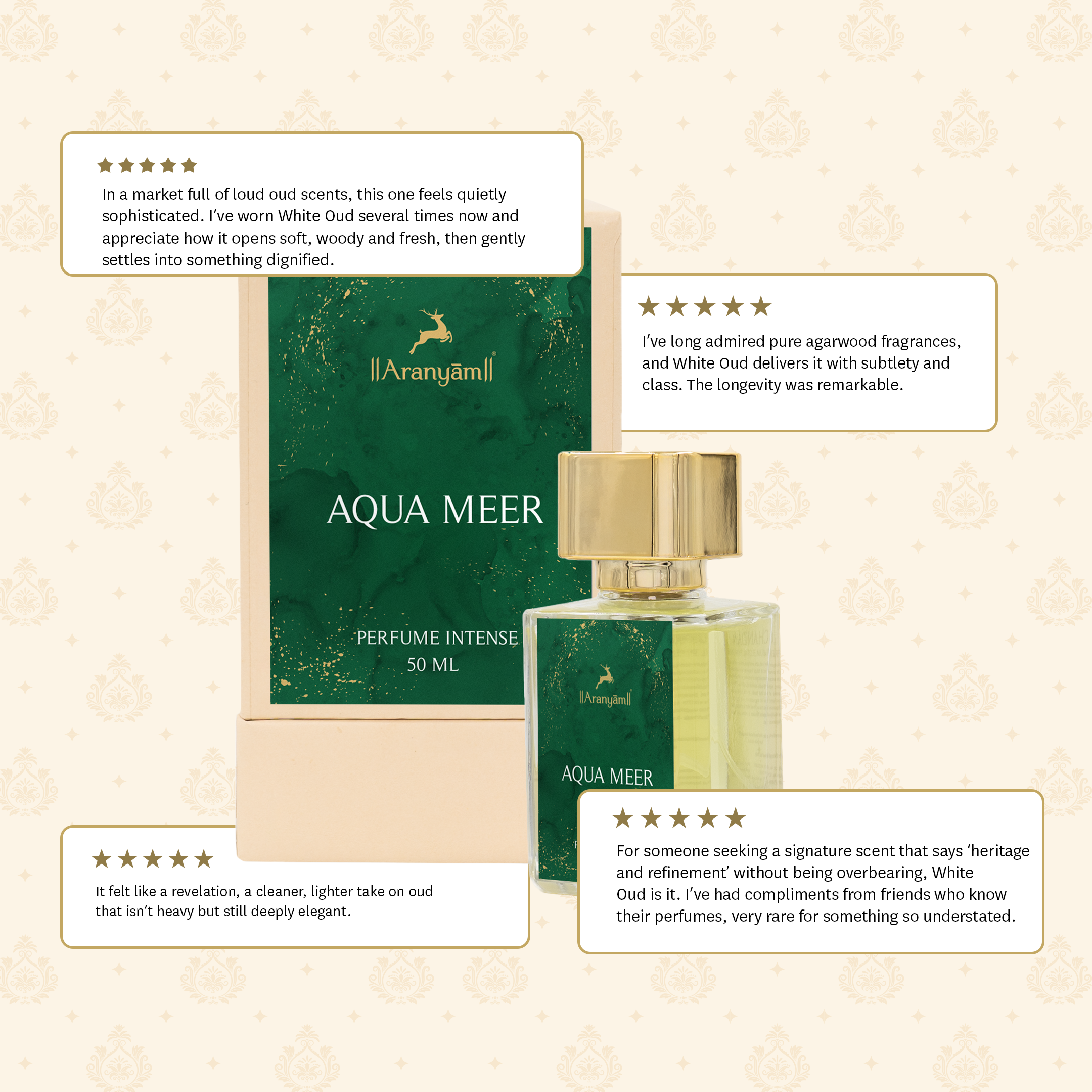 Aqua Meer Perfume Intense (50ml) Aranyam Perfumes