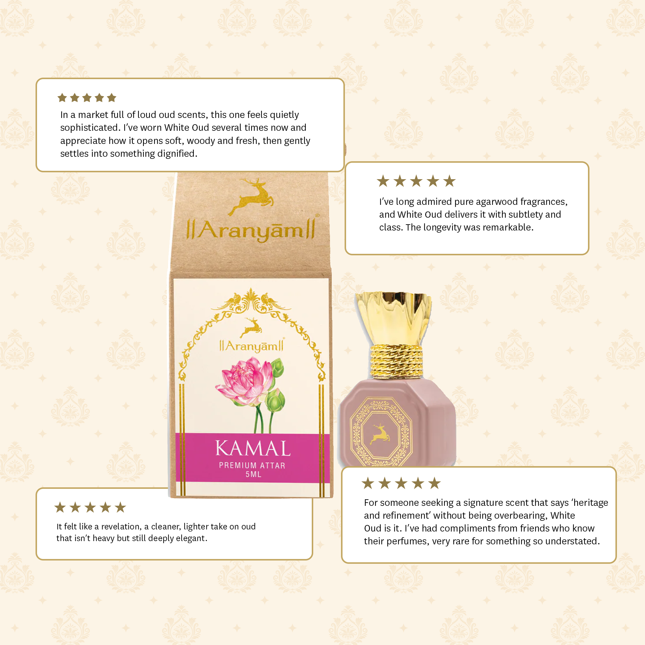 Kamal / Lotus Attar Aranyam Perfumes