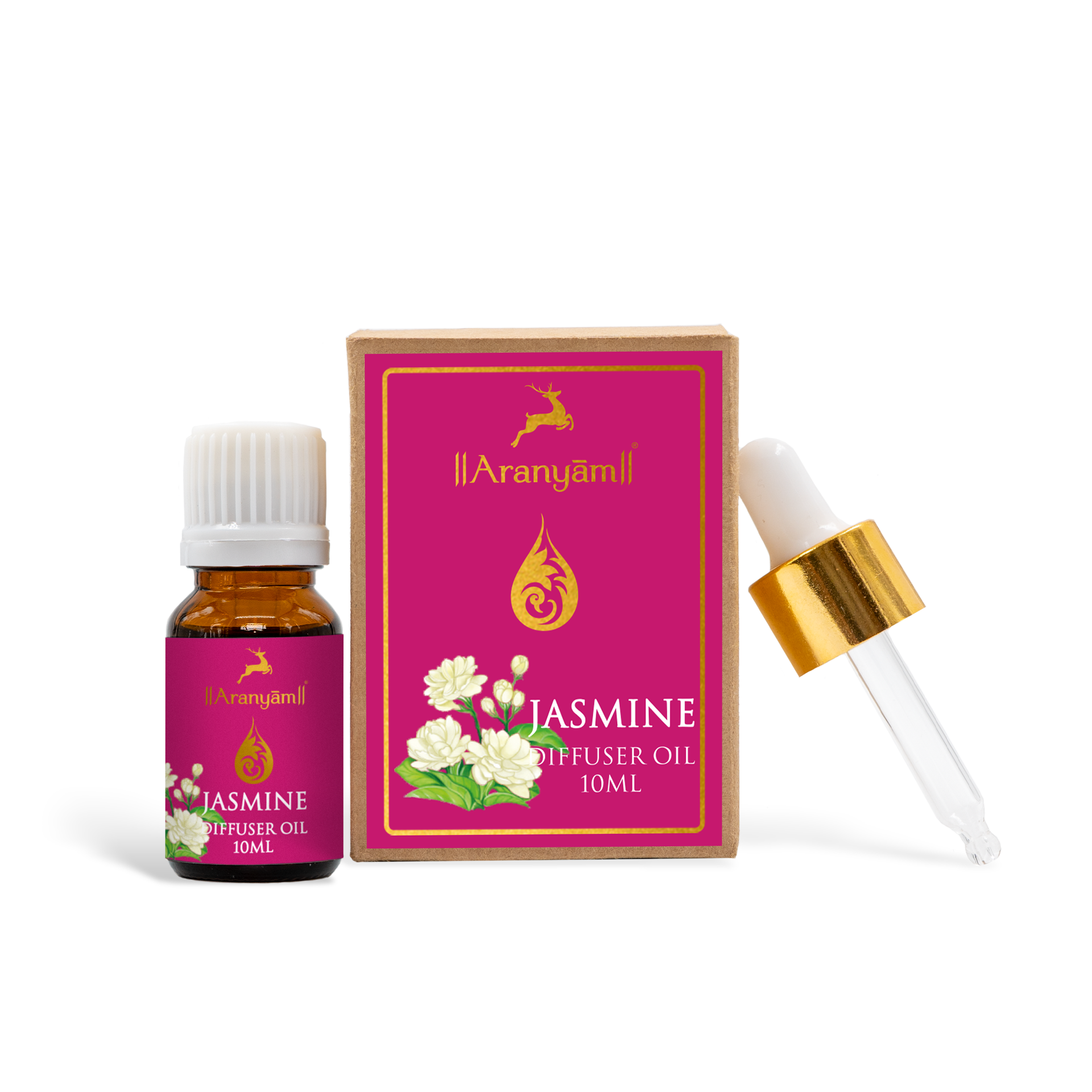Buy Jasmine Diffuser Oil - Aranyam Perfumes & Attars
