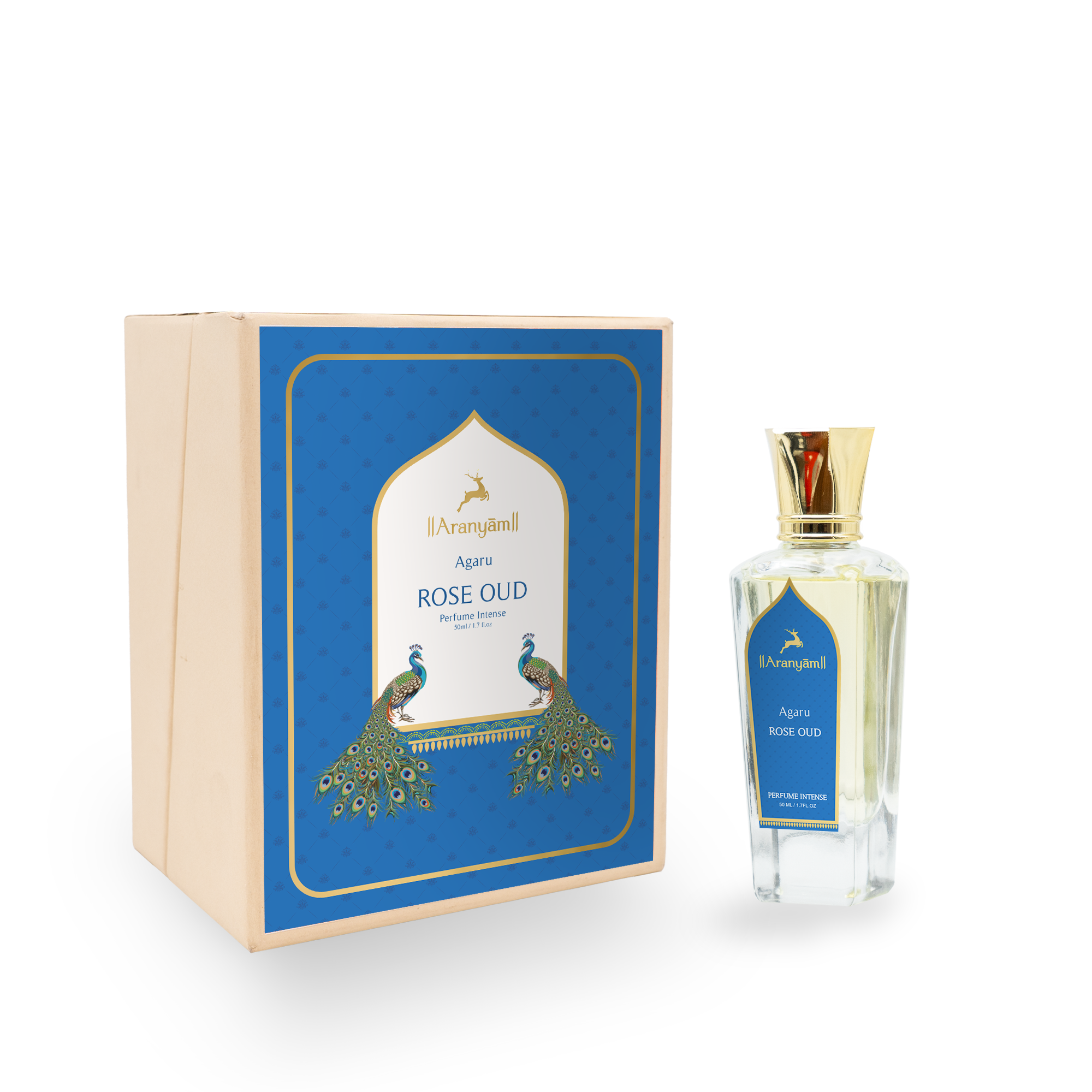 Rose Oud Perfume Intense Aranyam Perfumes